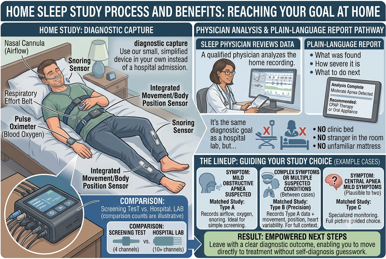 How a home sleep study finds out what's wrong