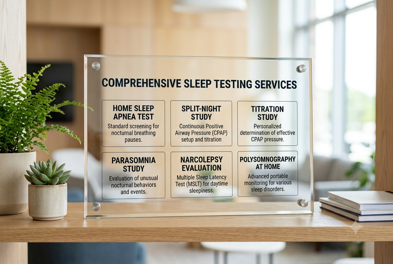 Sleep test pricing